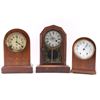Image 1 : Collection of Three Antique Mantel Clocks