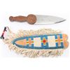 Image 2 : Plains Indian Beaded Sheath and Knife.