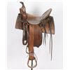 Antique Highback Saddle.