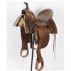 Image 3 : Antique Highback Saddle.