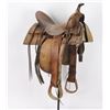 Image 4 : Antique Highback Saddle.