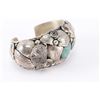Image 2 : Navajo Turquoise Buffalo Cuff.