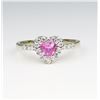 Image 3 : Charming Heart Shaped Pink Sapphire