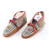 Image 2 : Pair of Iroquois Beaded Moccasins.
