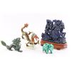 Lapis and Jade Sculptures