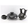 Lot of 3 Santa Clara Pots.
