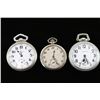 Lot of Three Hamilton Pocket Watches.