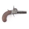 Image 2 : Clabrough Muff Pistol Approx. .45 Cal