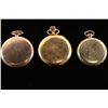 Image 2 : Lot of Three Pocket Watches.