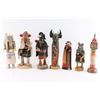 Lot of 7 Native American Kachinas.