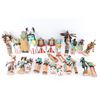Lot of 25 Native American Kachina Dolls.