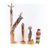Native American Lot of 4 Modern Kachinas.