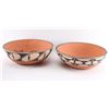 2 Santo Domingo Pueblo Polychrome Pots.