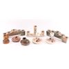 Image 1 : Lot of 8 Western Candlestick Holders.