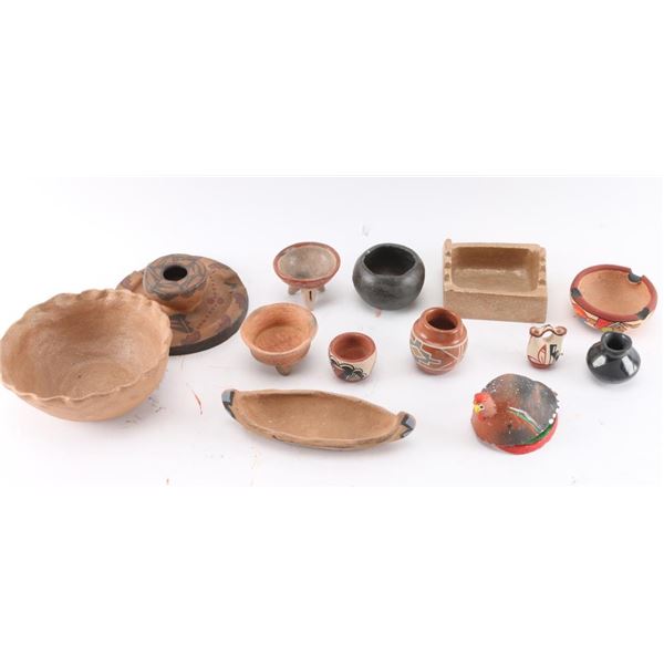 Lot of 17 Items of Southwest Pottery.