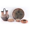 Image 1 : Lot of 5 Native American Pottery Items.