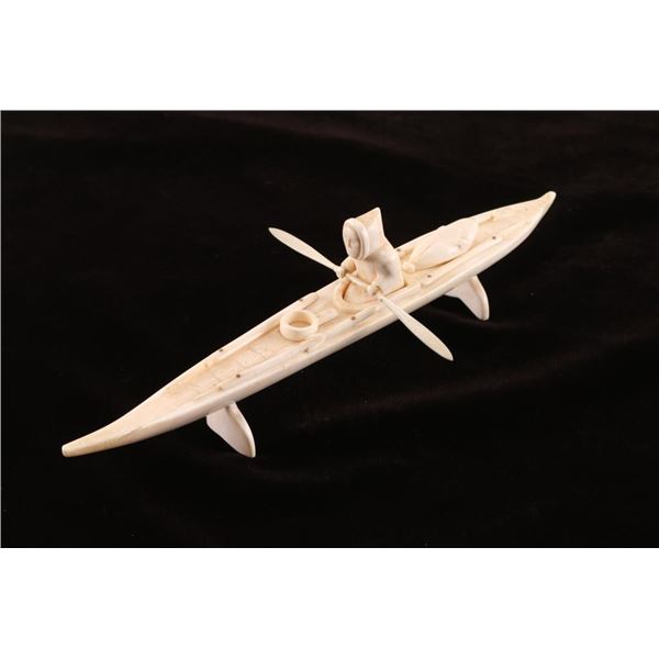 Lot of North American Carved Bone & Misc.