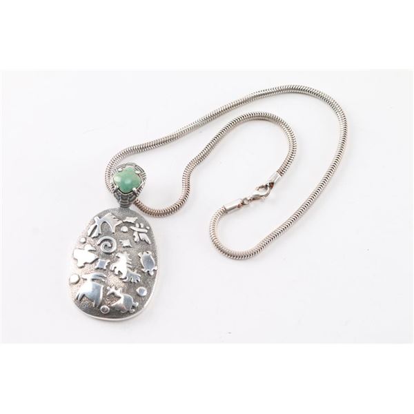 Santa Clara Pueblo Pendant