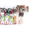Image 2 : Lot of 9 Flatback Hopi Kachina Dolls.