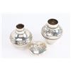 Image 2 : Collection of 3 Sterling Silver Pots.