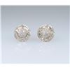 Image 1 : Diamond Ballerina Style Diamond Earrings