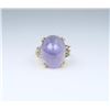 Image 1 : Gorgeous Cabochon Violet Blue Sapphire