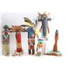 Image 2 : Lot of 34 Native American Kachina Dolls.