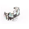 Image 2 : Zuni Inlaid Eagle Cuff