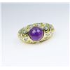 Image 3 : Wonderful Amethyst and Aquamarine Ring