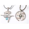 Image 2 : Collection of 3 Native American Necklaces