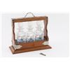 Image 2 : Liquor Caddy w/ 3 Decanters