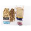 Image 2 : Collection of 3 Native American Beaded Bags
