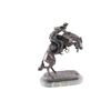 Image 1 : "Wooly Chaps" Bronze by Frederick Remington.