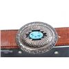 Image 3 : Men's Navajo Belt Buckle & Belt.