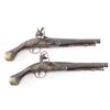 Image 1 : Pair of Reproduction Flintlock Pistols.