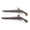 Image 2 : Pair of Reproduction Flintlock Pistols.