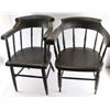 Image 2 : Lot of 2 Antique Club Chairs
