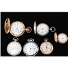 Image 1 : Lot of Six Pocket Watches.