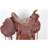 Image 2 : Basket Weave Tooled Saddle