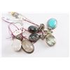 Image 2 : Lot of 6 Sterling Silver Pendants.