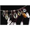 Image 2 : Collection of 8 Sterling Silver Pendants.