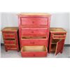 Image 2 : Dresser w/ 2 Side Tables