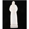 Image 1 : White Stone Carving of Woman.