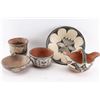 Image 1 : Collection of 5 Santa Domingo Pots.
