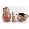 Image 2 : Lot of 3 Native American Pottery Items.