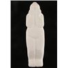 Image 2 : White Stone Statue of Indian Woman.