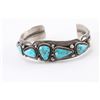 Image 2 : Lot of 3 Turquoise Cuffs.