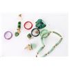 Image 3 : Lot of Jade Jewelry and Pearl Necklaces.