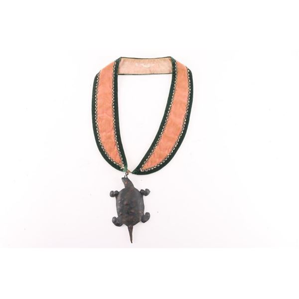 Native American Turtle on Ribbon.