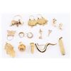 Image 2 : Lot of 12 Gold Charms and More.